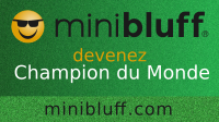 Severine joue au Minibluff